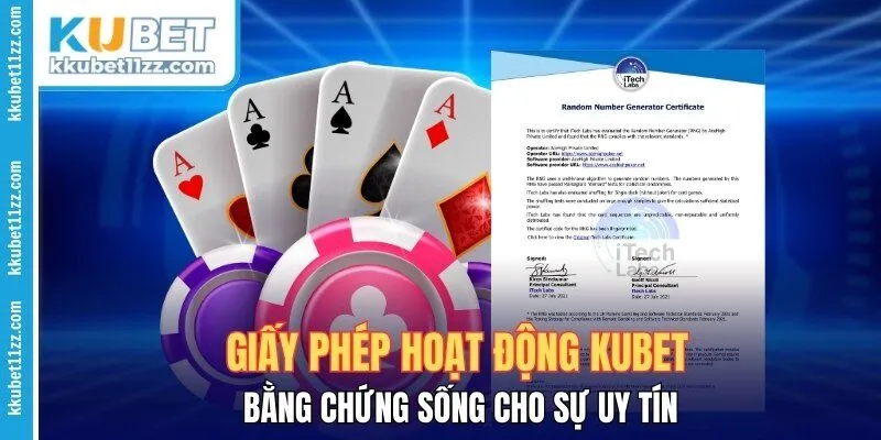 Giấy Phép Hoạt Động KUBET - Bằng Chứng Sống Cho Sự Uy Tín 
